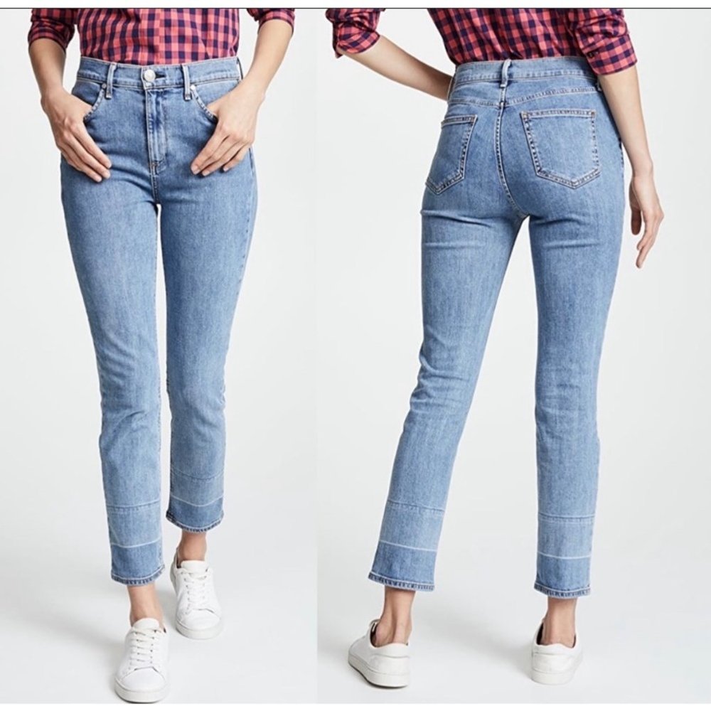 Rag & Bone Pham Jean Straight Leg Blue Color Sz 28